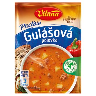 Vitana Poctivá polévka Gulášová 101g