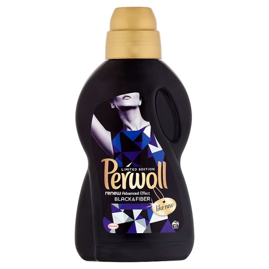 Perwoll Black & Fiber speciální prací prostředek na černé a tmavé oblečení 15 praní 900ml
