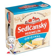 Sedlčanský Hermelín Cheese Original Czech 100g