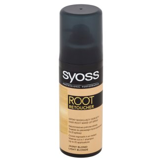 Syoss Root Retoucher Korektor odrostlých vlasů světle plavý 120ml