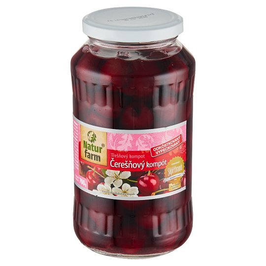 Natur Farm Cherry Compote Seedless 700g Tesco Groceries