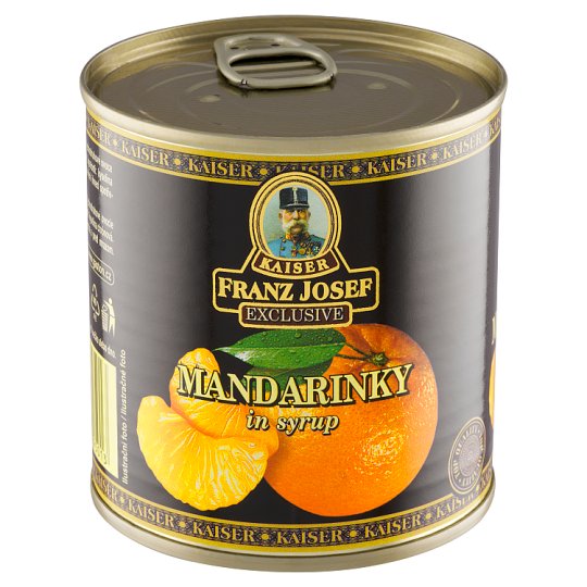 Franz Josef Kaiser Exclusive Mandarinky ve sladkém nálevu 312g