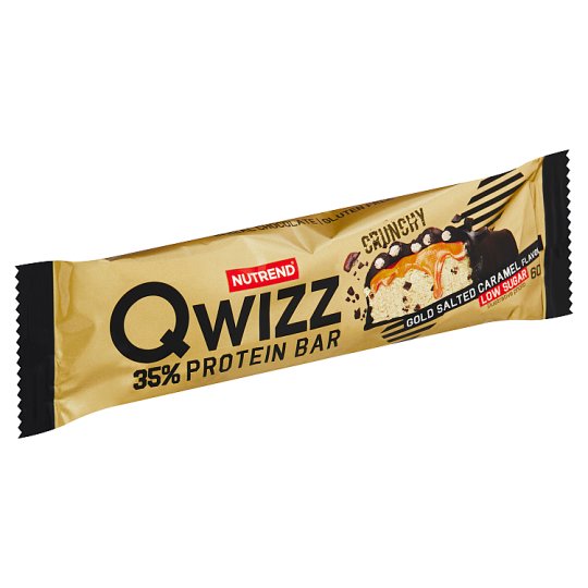 Nutrend Qwizz Protein Bar příchuť slaný karamel 60g