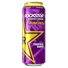 Rockstar Punched Tropical Guava Flavour 500ml - Tesco Groceries