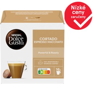NESCAFÉ Dolce Gusto Cortado - kávové kapsle - 16 kapslí v balení