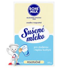 Bohemilk Sušené mléko polotučné 400g