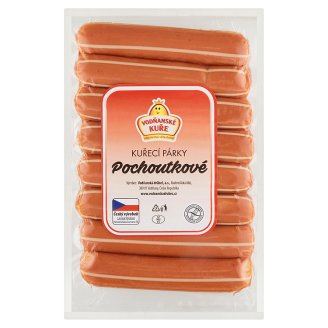 Vodňanské Kuře Kuřecí párky pochoutkové 280g
