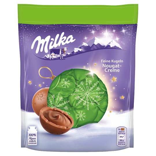 Milka Fine Rounds Nougat 90g