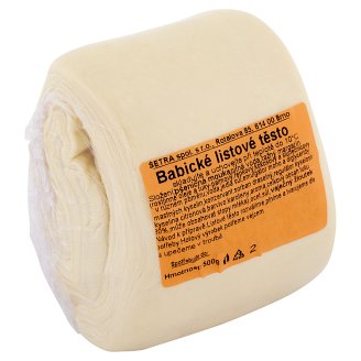 Šetra Babické listové těsto 500g