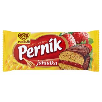 Perníkář Tradiční medový perník jahůdka 60g
