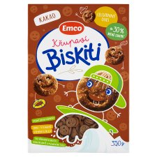Emco Křupaví biskiti kakao 350g
