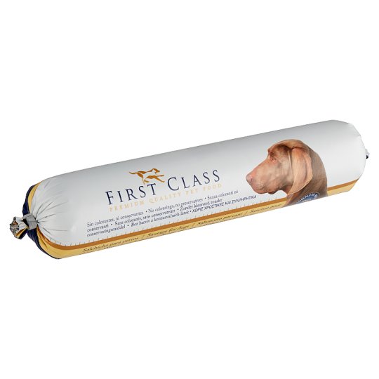 First Class Sausage for Dogs 500g Tesco Groceries
