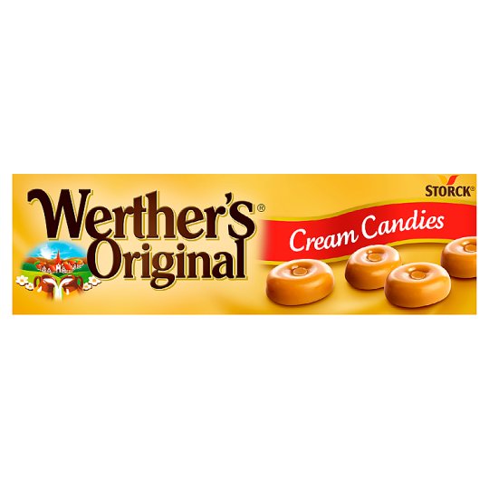 Werther's Original Candies with Cream 50g - Tesco Groceries