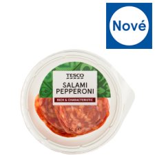 Tesco Salami Pepperoni 50g