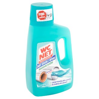 WC Net Professional Žrout zápachu z odpadu vůně mentolu 1l