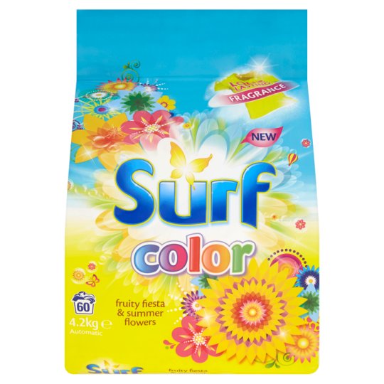 Surf Color fruity fiesta prací prášek na barevné prádlo 60 dávek