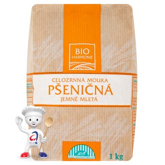 Bio Harmonie Mouka pšeničná celozrnná jemně mletá 1kg