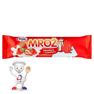 Prima Mrož Jahodový s tvarohem v kakaové polevě 45ml