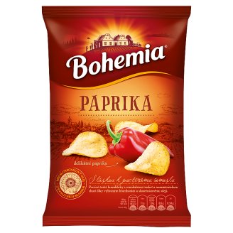 Bohemia Chips delikátní paprika 77g