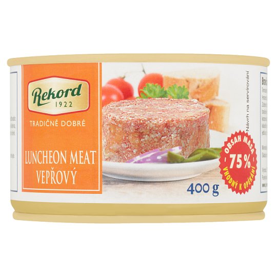 Rekord Luncheon Meat vepřový 400g
