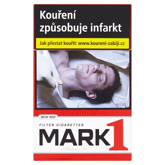 Mark Adams No.1 New Red Cigarettes with Filter 20 pcs