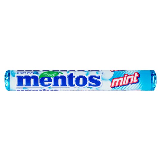 Mentos Mint Roll 38G - Tesco Groceries