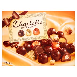 Charlotte Směs čokoládových bonbonů s různými náplněmi 400g
