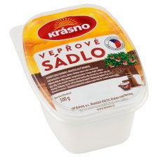 Krásno Vepřové sádlo 500g