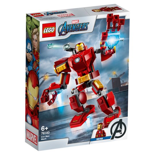 tesco lego iron man