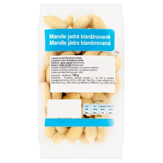 Mandle jádra blanšírovaná 100g
