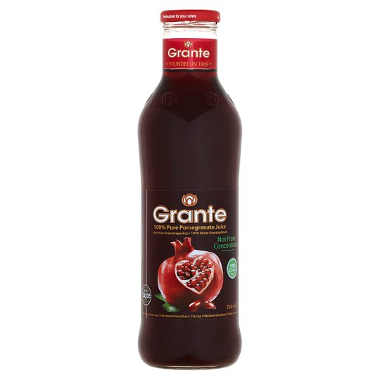 Grante 100 % ovocná šťáva z granátových jablek 750ml