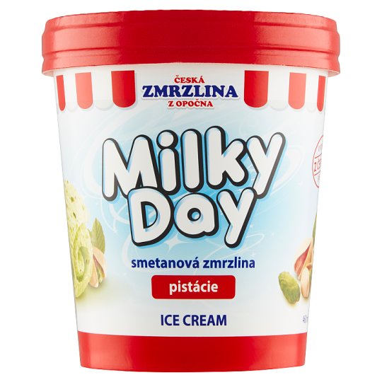 Bohemilk Milky Day Ice Cream Pistachio 460ml Tesco Groceries