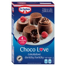 Dr. Oetker Choco Love Chocolate Cakes 300g