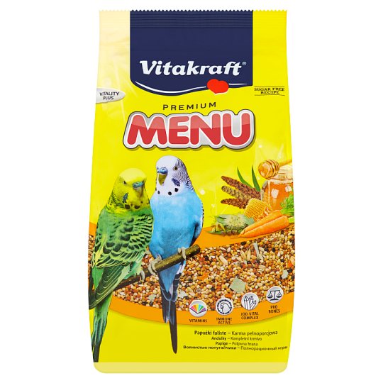 Vitakraft Premium Menu Andulky kompletní krmivo 1kg