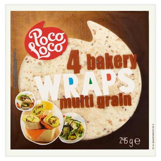 Poco Loco Vícezrnné tortilly 4 ks 245g