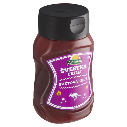 Zárubova Omáčka švestka chilli 250ml