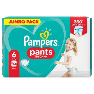 Pampers Pants Vel. 6, 44 Plenkových Kalhotek