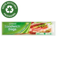 Tesco Sandwich Bags 120 pcs