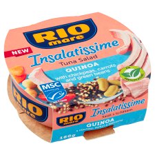 Rio Mare Insalatissime Tuna Salad Quinoa with Chickpeas, Carrots and Green Beans 160g