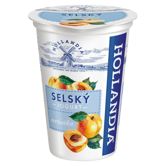 Hollandia Selský jogurt meruňky s kulturou BiFi 200g