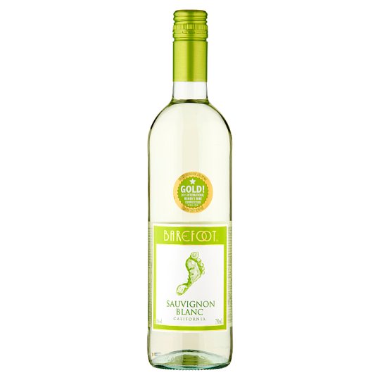 Barefoot Sauvignon Blanc White Wine Semi-Dry 750ml - Tesco Groceries