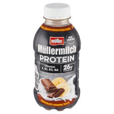 Müller Müllermilch Protein Milk Drink with Chocolate-Banana Flavor 400g