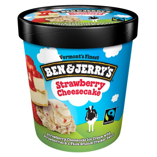 Ben & Jerry's Strawberry Cheesecake zmrzlina 500ml
