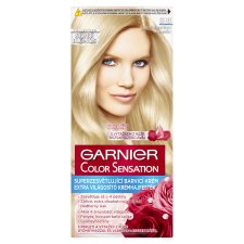 Garnier Color Sensation permanentní barva na vlasy S10 platinová blond, 60 +40 +10 ml