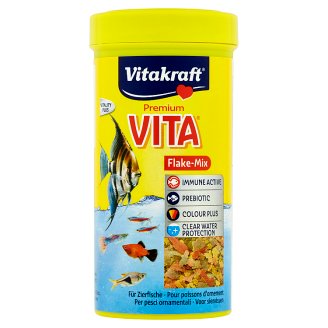 Vitakraft Vita Premium Flake mix krmivo pro všechny okrasné rybičky 42g