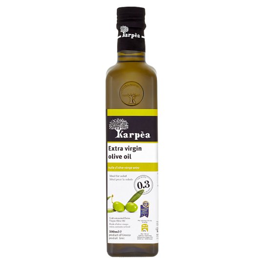Karpèa Extra panenský olivový olej - Kyselost 0,3% 500ml