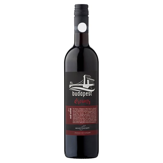 Wine Concept Budapest Dreams Egri Merlot Dry Red Wine 0.75L