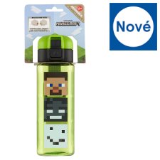 Stor Minecraft Safety Lock Square Bottle