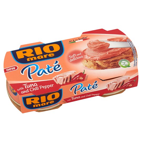 Rio Mare Paté Tuňákový krém s chilli paprikou 2 x 84g
