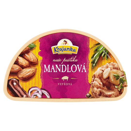 Krajanka Naše paštika mandlová vepřová 100g